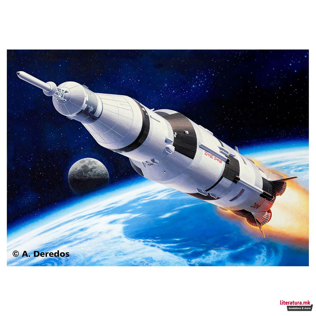 Макета, Apollo Saturn V, 1:144 