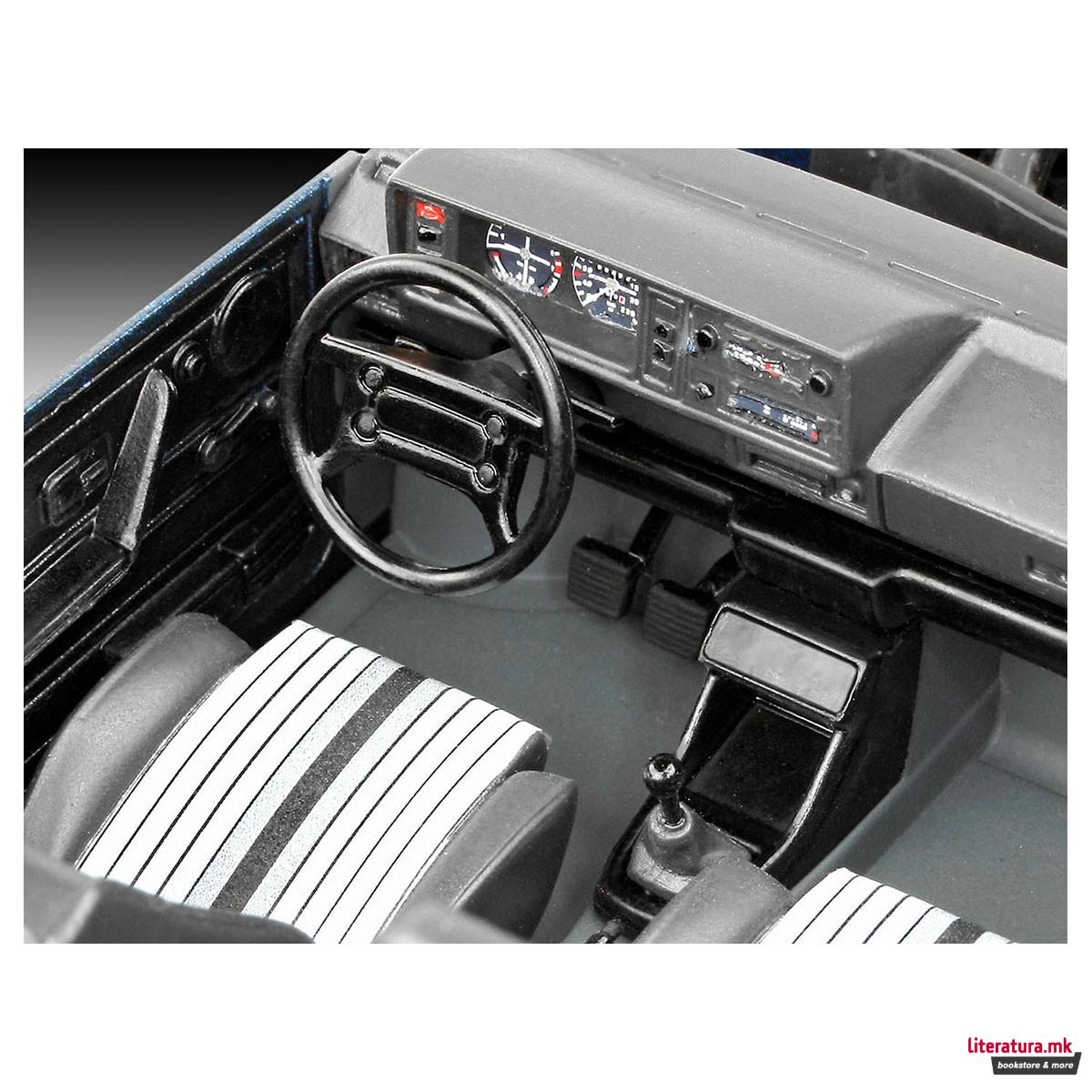 Макета, 35 Years VW Golf 1 GTI Pirelli, 1:24 