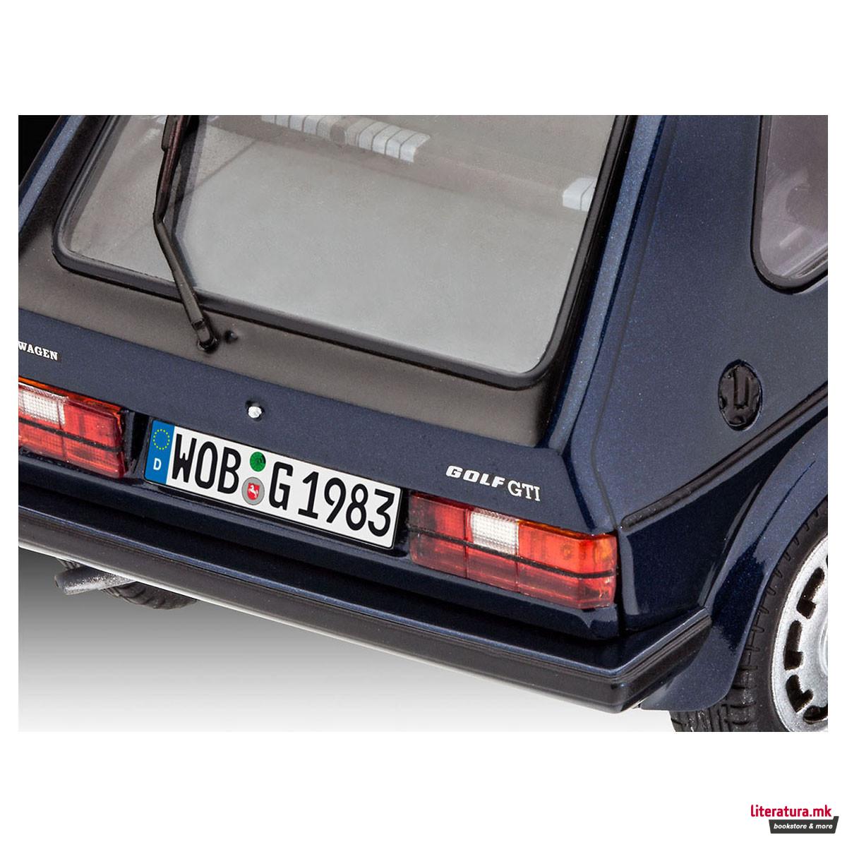 Макета, 35 Years VW Golf 1 GTI Pirelli, 1:24 