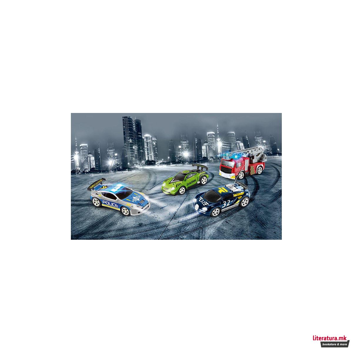 Мини автомобил со далечинско управување, Mini RC Car Fire Truck 