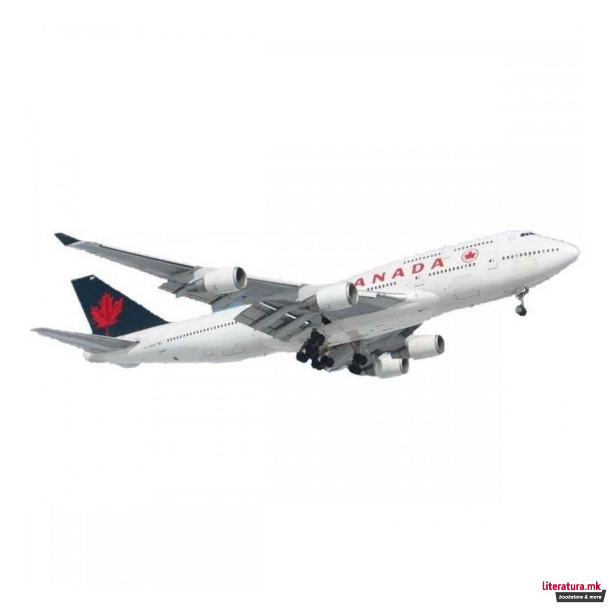 Сет макета + бои, Boeing 747-200, 1:390 