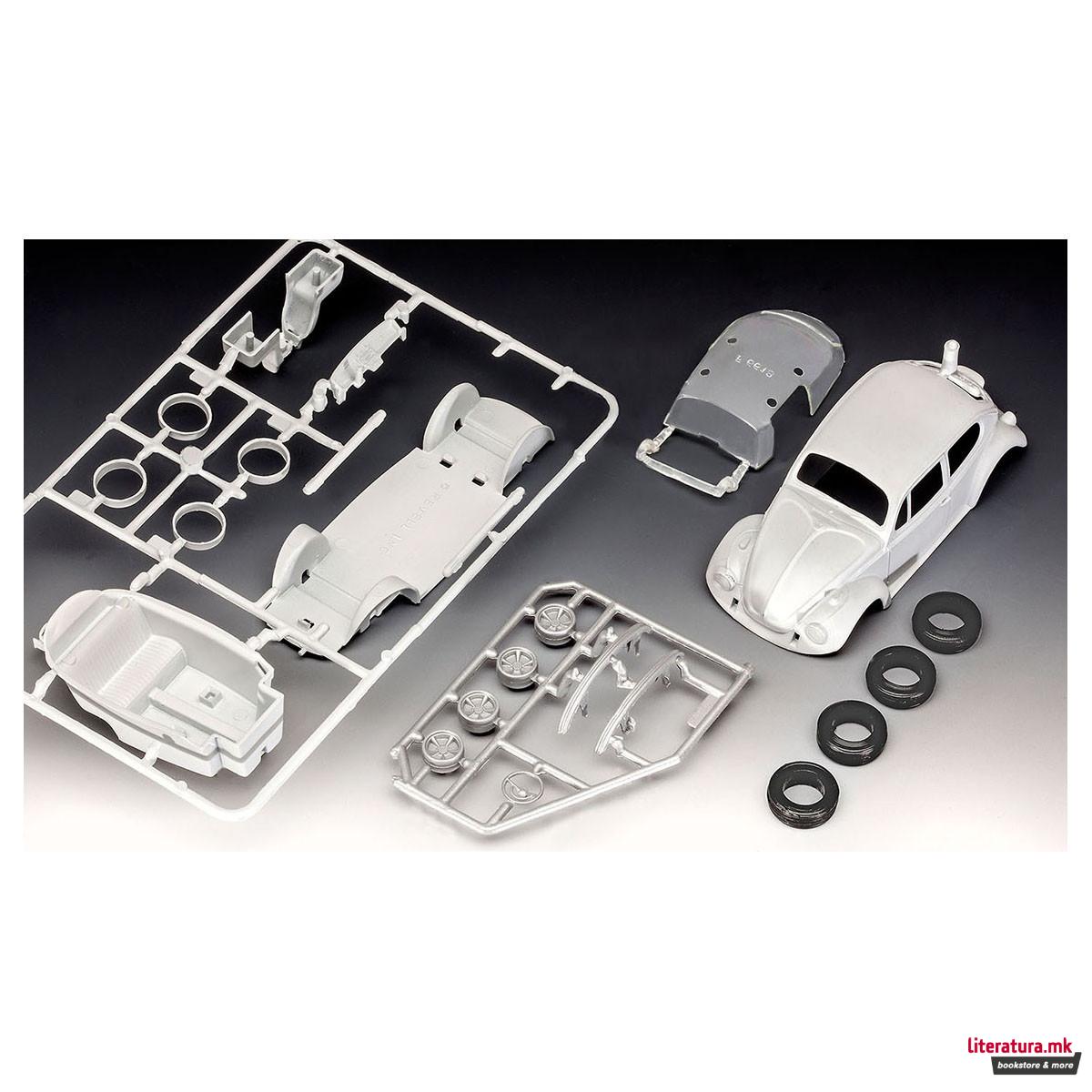 Сет макета + бои, Model set VW Beetle, 1:32 