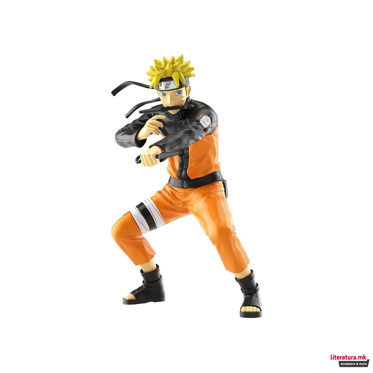 Фигура на склопување, BANDAI, Naruto - Entry Grade Naruto Uzumaki, 15cm 