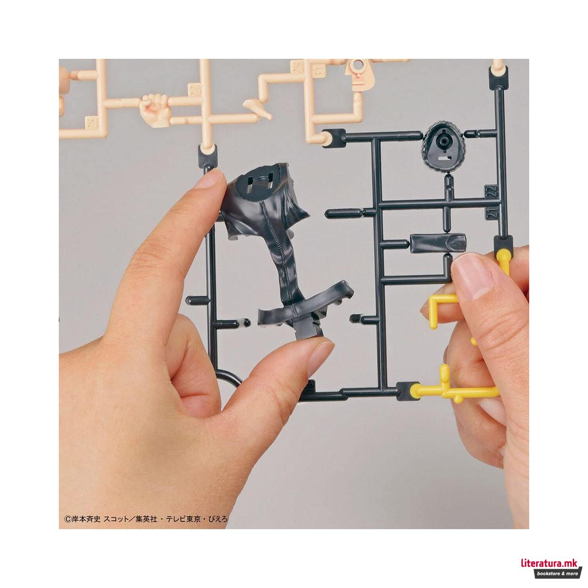 Фигура на склопување, BANDAI, Naruto - Entry Grade Naruto Uzumaki, 15cm 