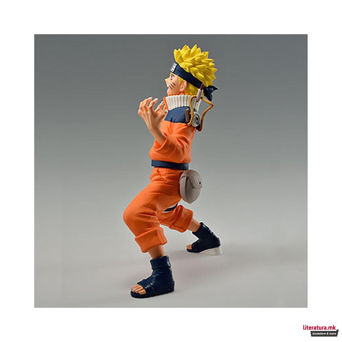 Фигура, BANPRESTO, Naruto - Naruto Uzumaki (Vibration Stars II), 14cm 