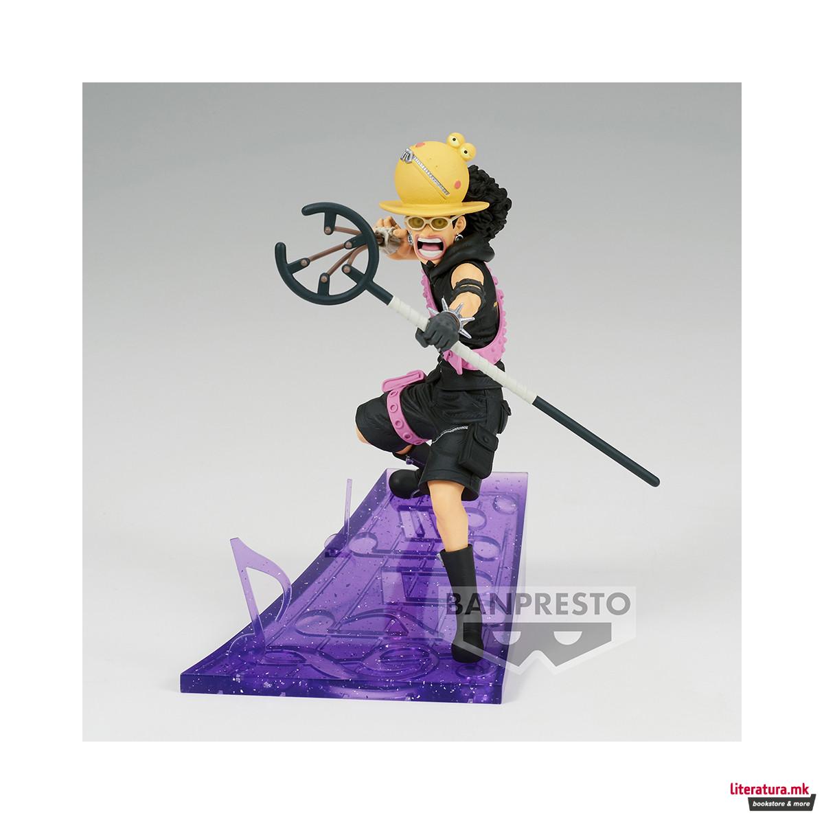 Фигура, BANPRESTO, One Piece Film Red Senkozekkei - Usopp, 12cm 