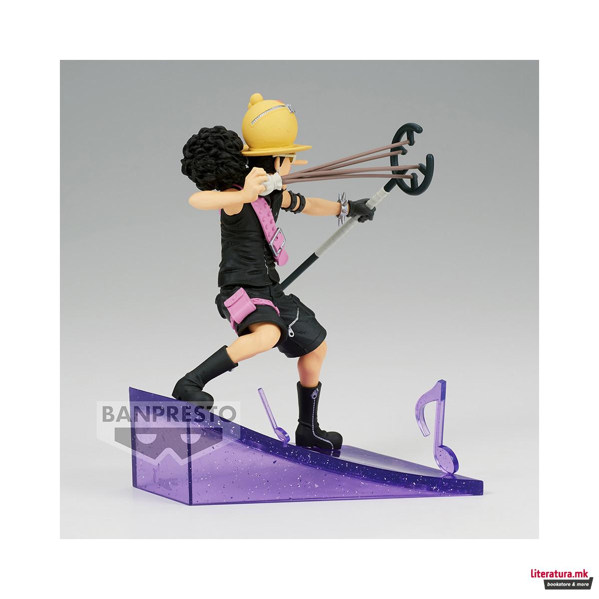 Фигура, BANPRESTO, One Piece Film Red Senkozekkei - Usopp, 12cm 