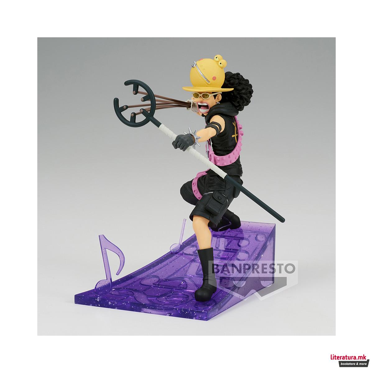 Фигура, BANPRESTO, One Piece Film Red Senkozekkei - Usopp, 12cm 