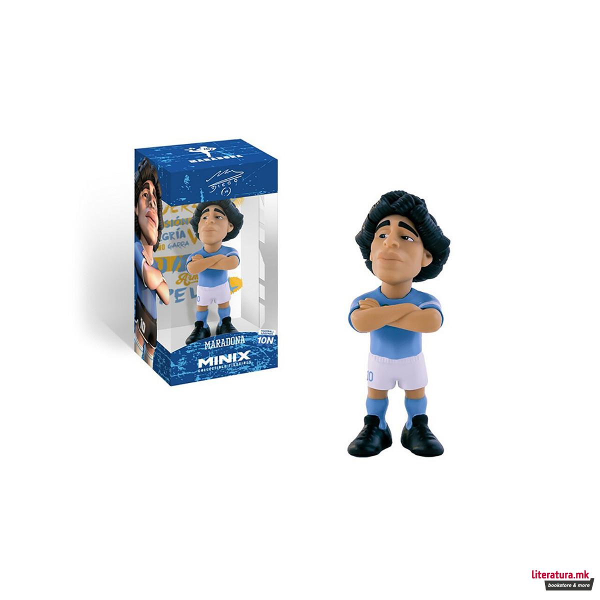 Фигура, MINIX, Football Stars: Napoli - Maradona, 12cm 
