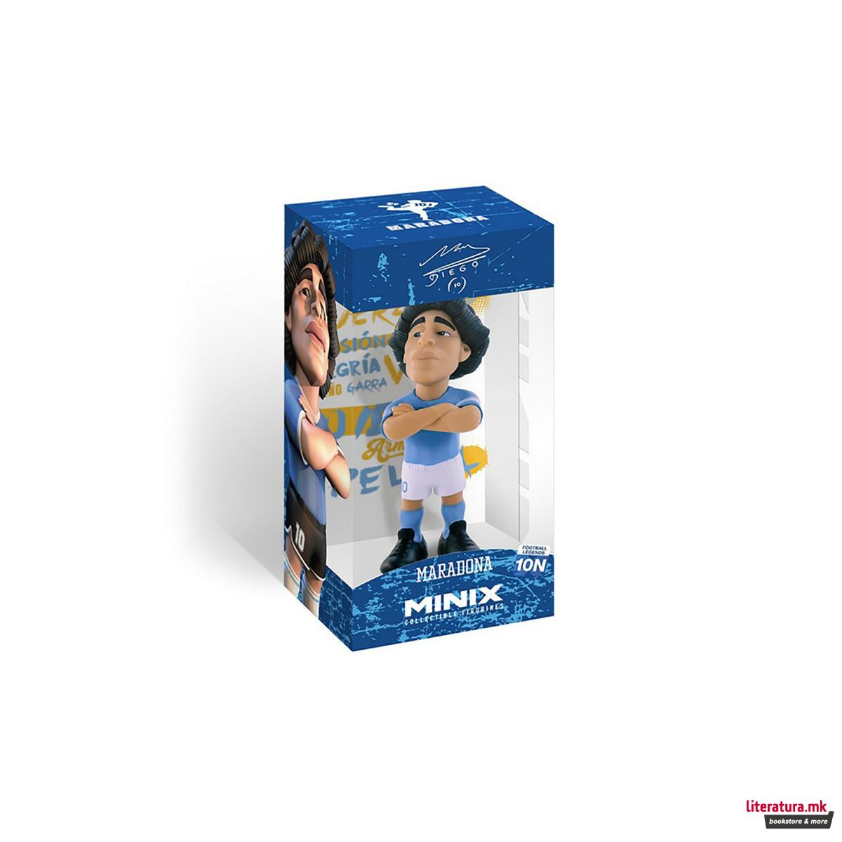 Фигура, MINIX, Football Stars: Napoli - Maradona, 12cm 