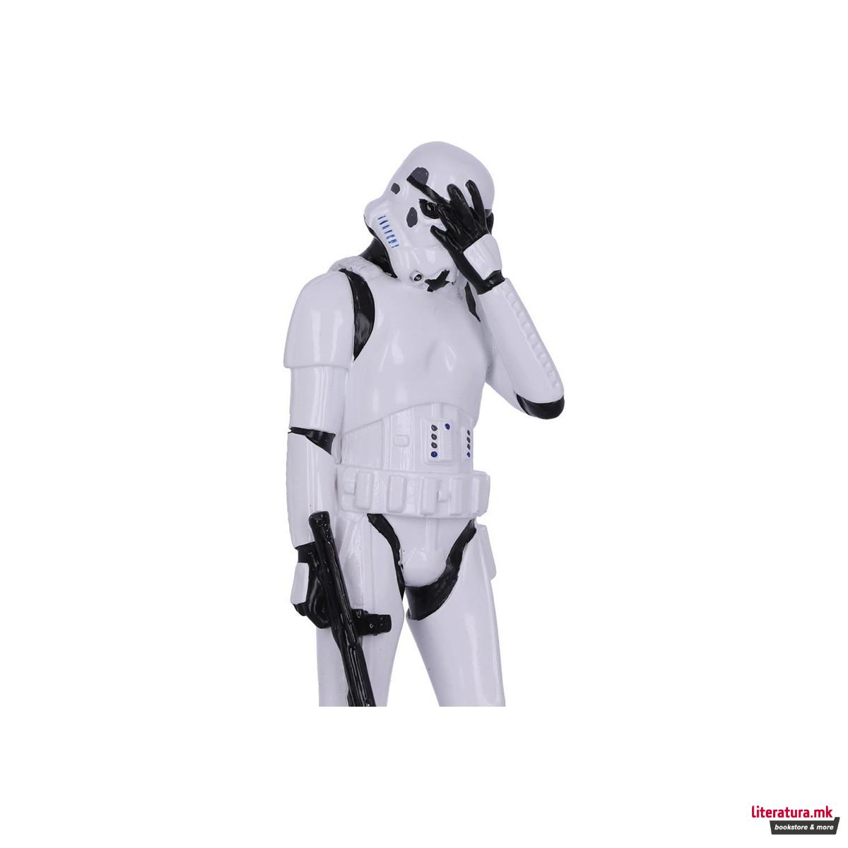 Сет фигури, NEMESIS NOW, Star Wars: Three Wise Stormtrooper, 19cm 