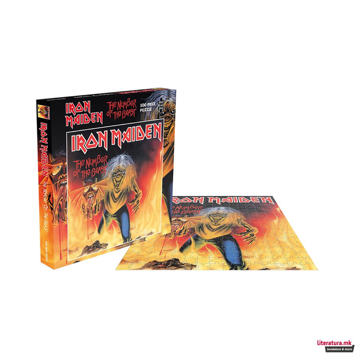 Сложувалка, Iron Maiden: The Number of the Beast, 500 парчиња 
