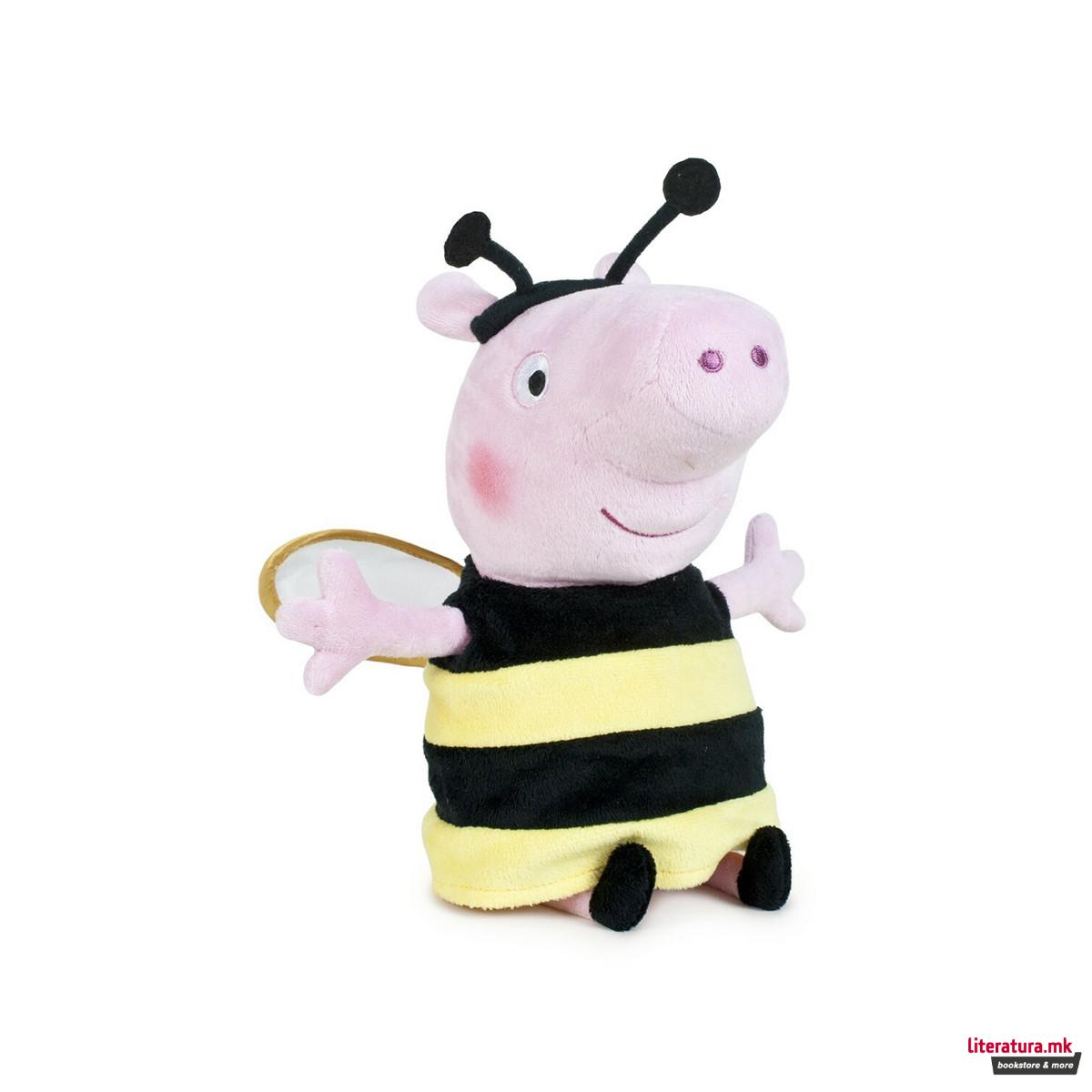 Плишана играчка, Play By Play, Peppa Pig: Peppa Pig Bee, 27cm 