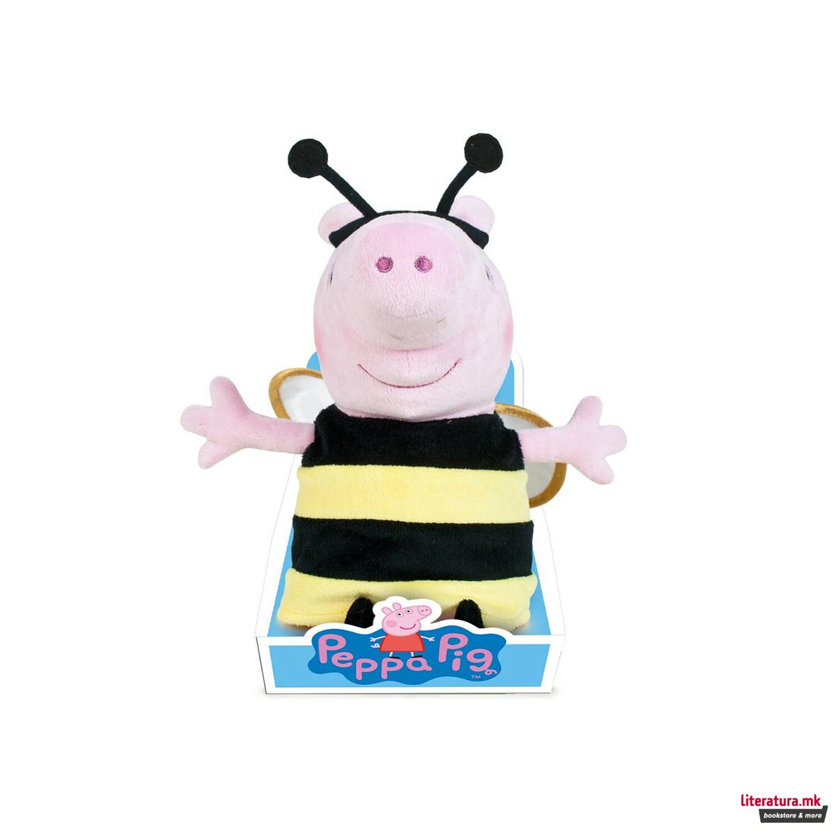 Плишана играчка, Play By Play, Peppa Pig: Peppa Pig Bee, 27cm 