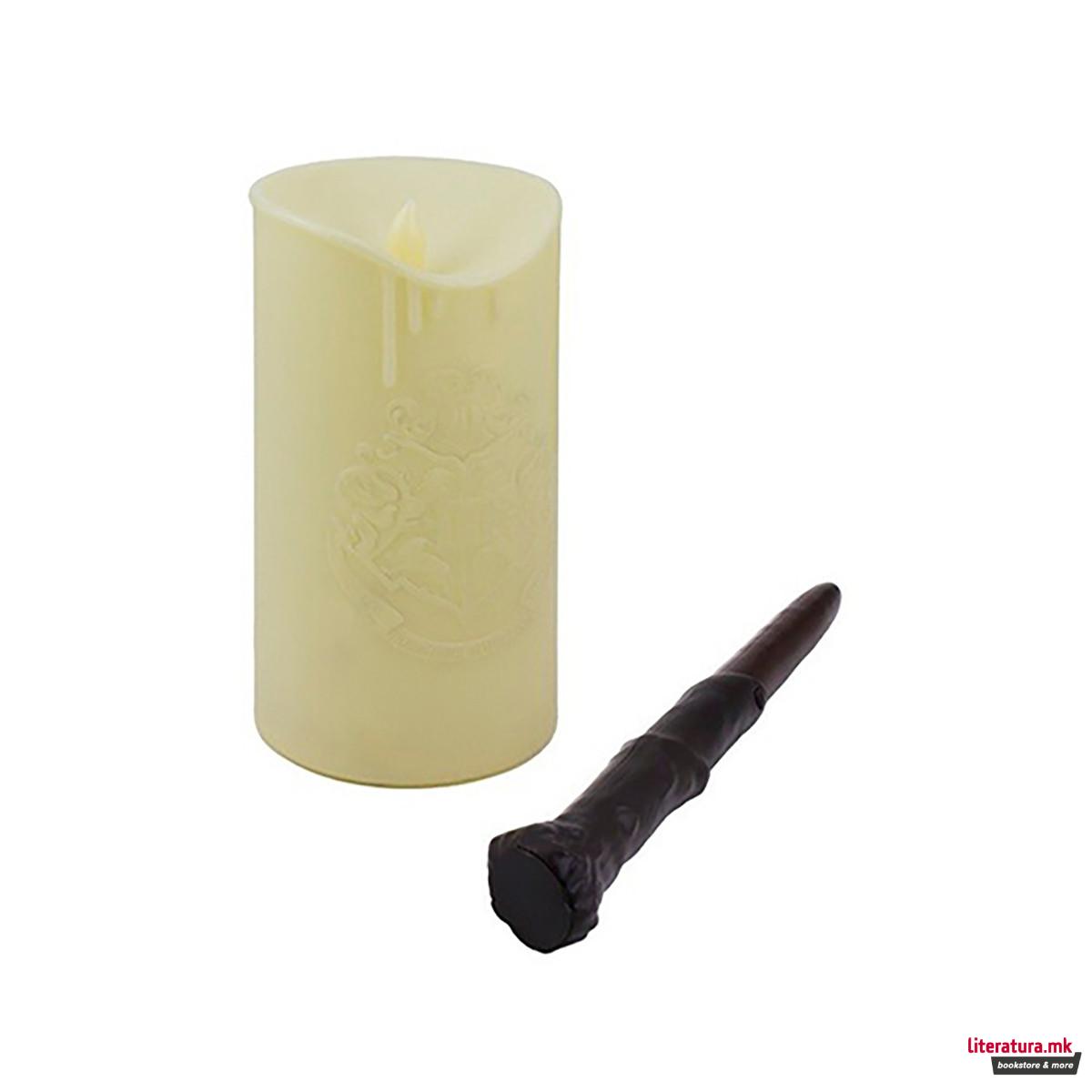 Столна ламба со далечинско управување, Paladone, Harry Potter - Candle with Wand 