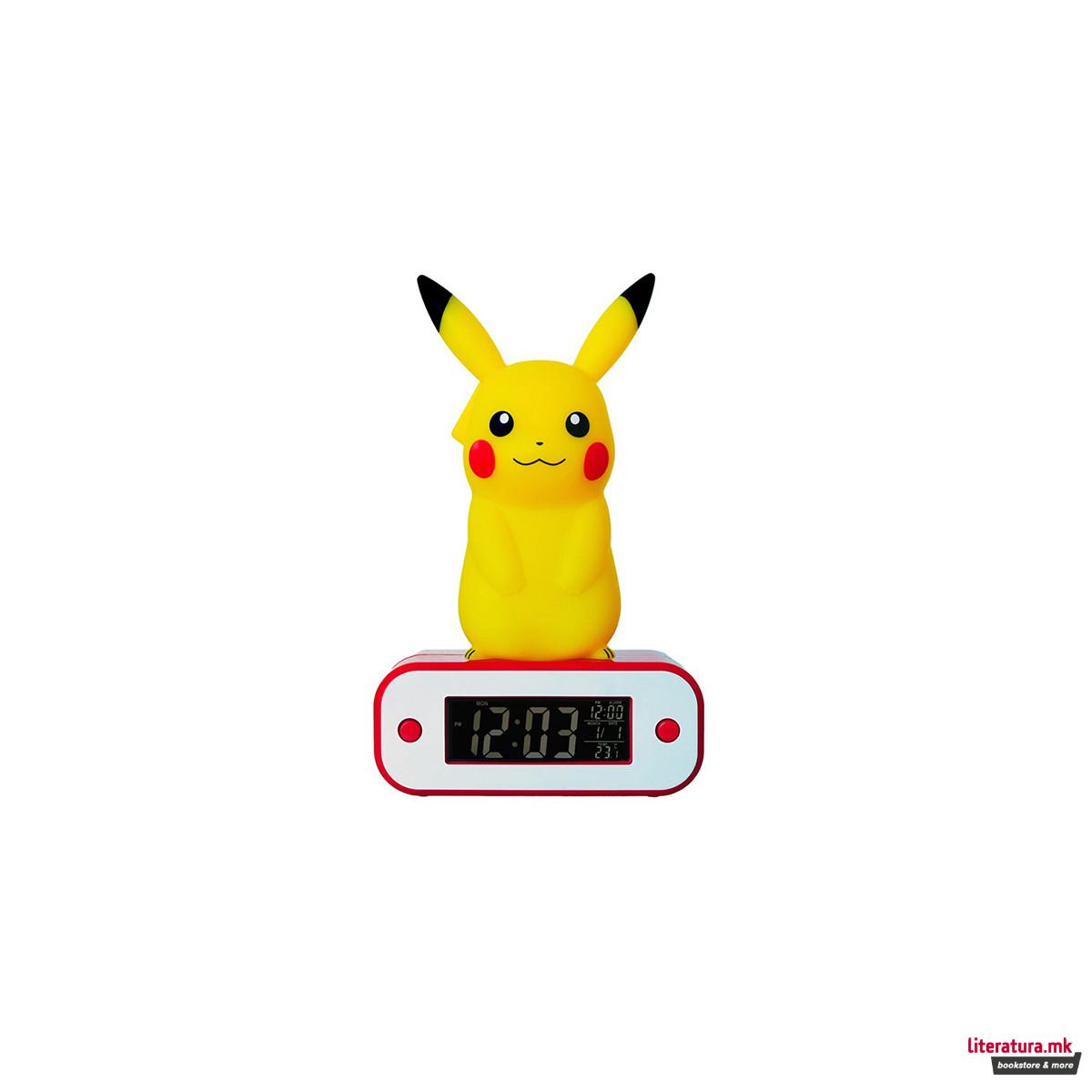 Столна ламба/будилник, Teknofun, Pokemon - Pikachu 