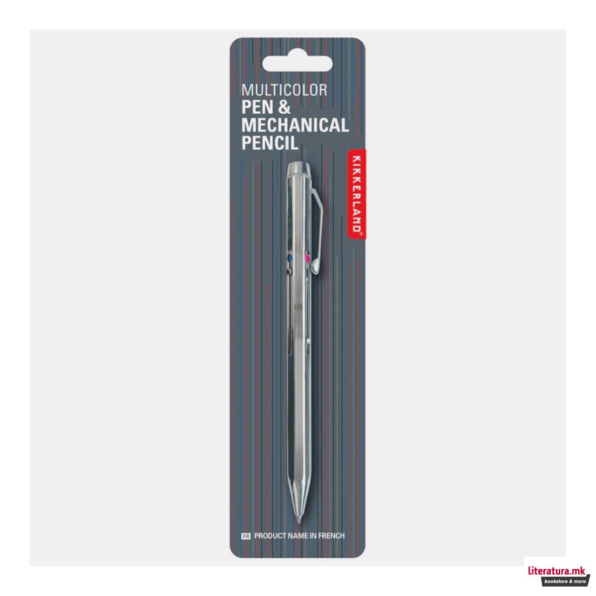 Молив+пенкало со мастило во 3 бои 