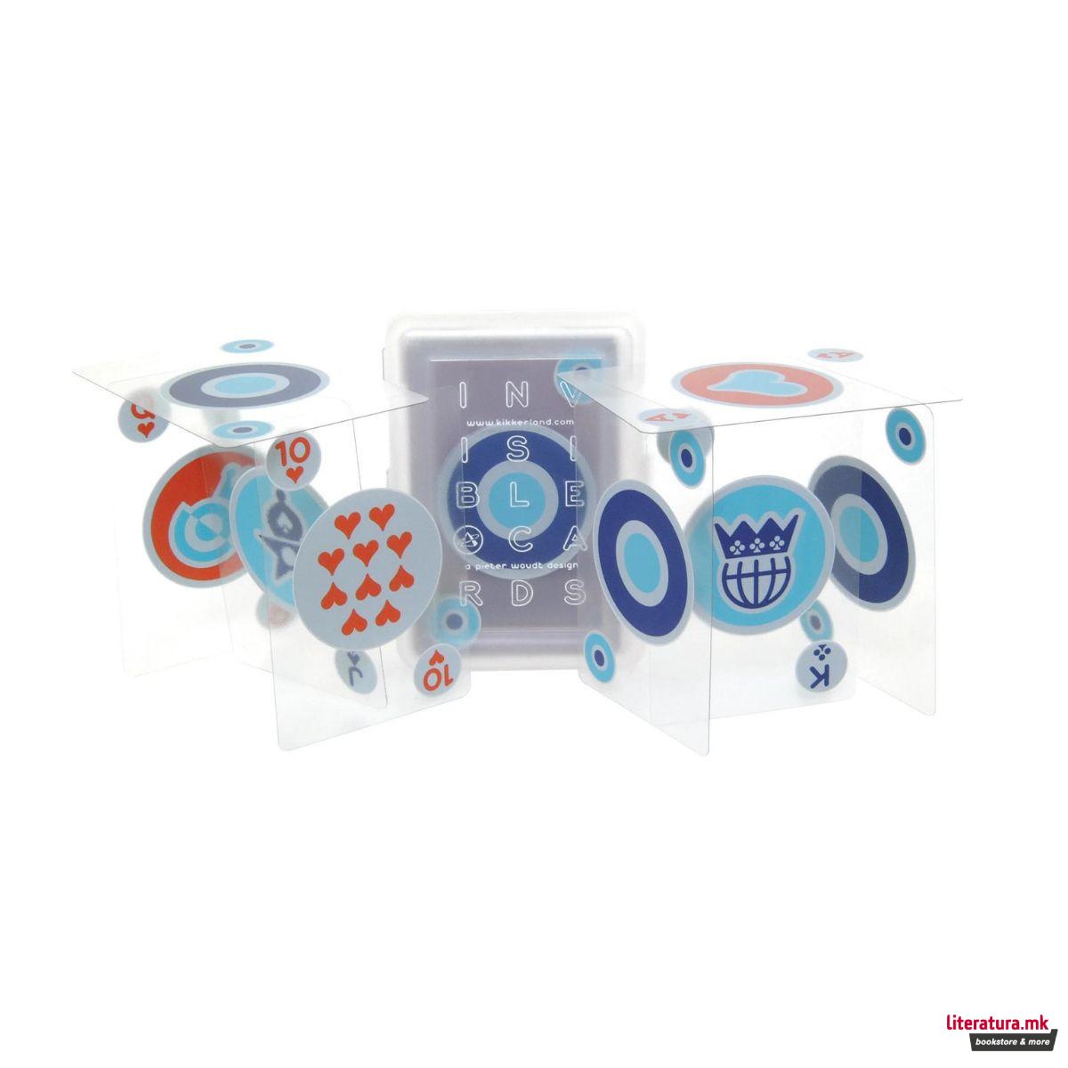 Невидливи карти за игра 