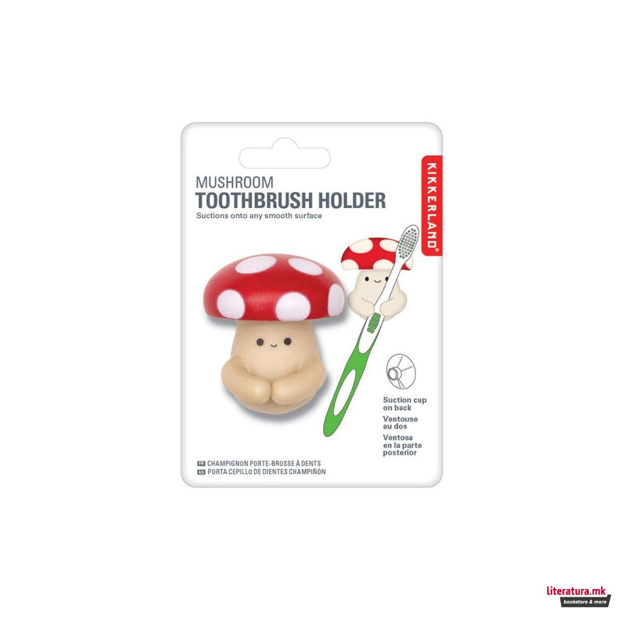 Држач за четка за заби - Печурка 