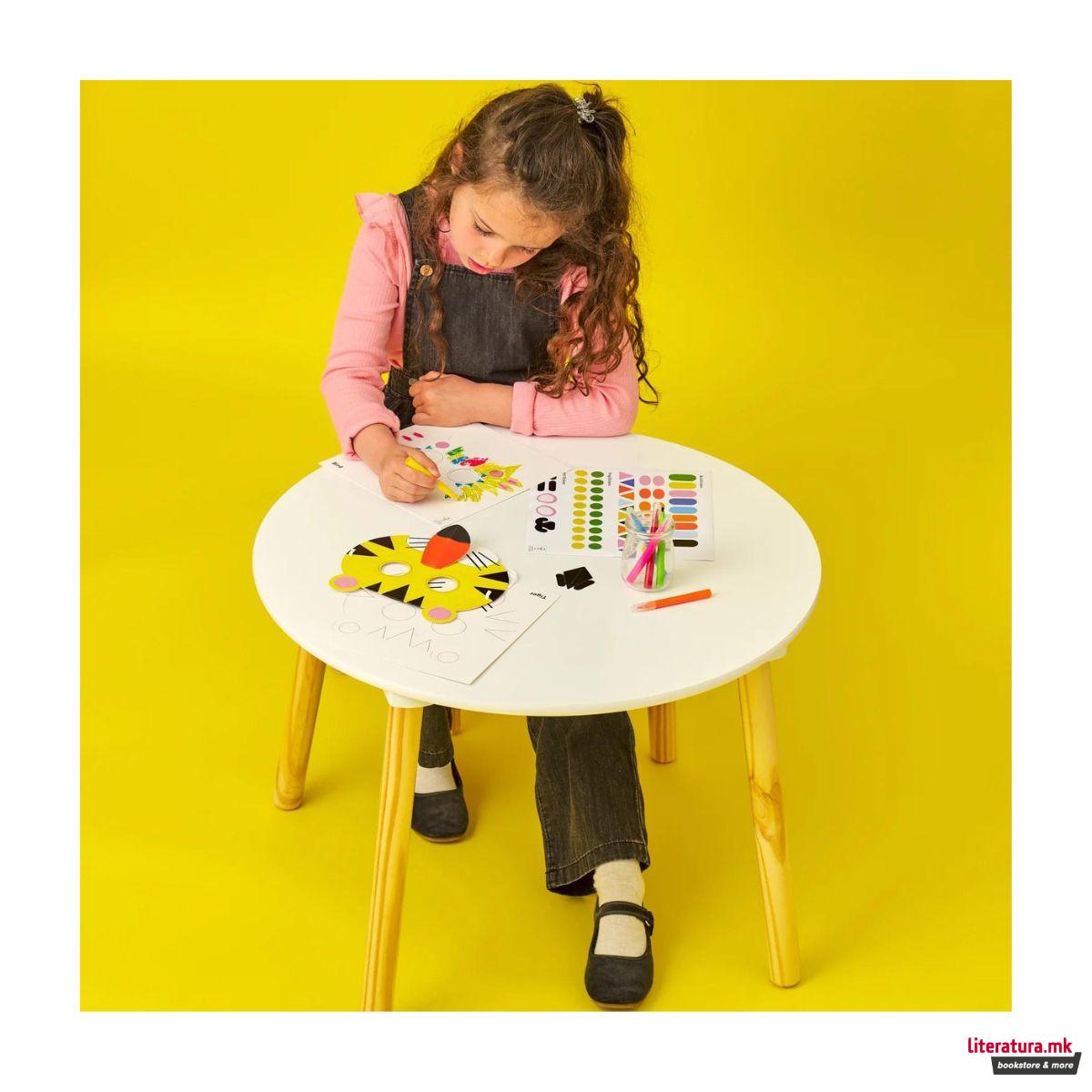 Сет за изработка, Kidoki - Animal Masks 