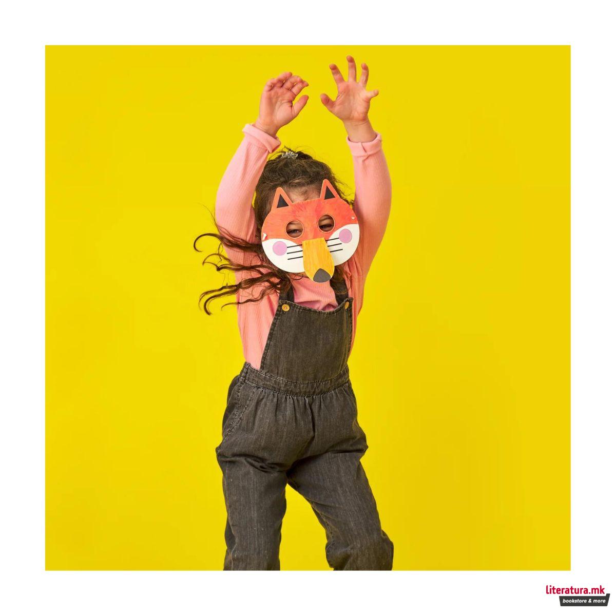 Сет за изработка, Kidoki - Animal Masks 