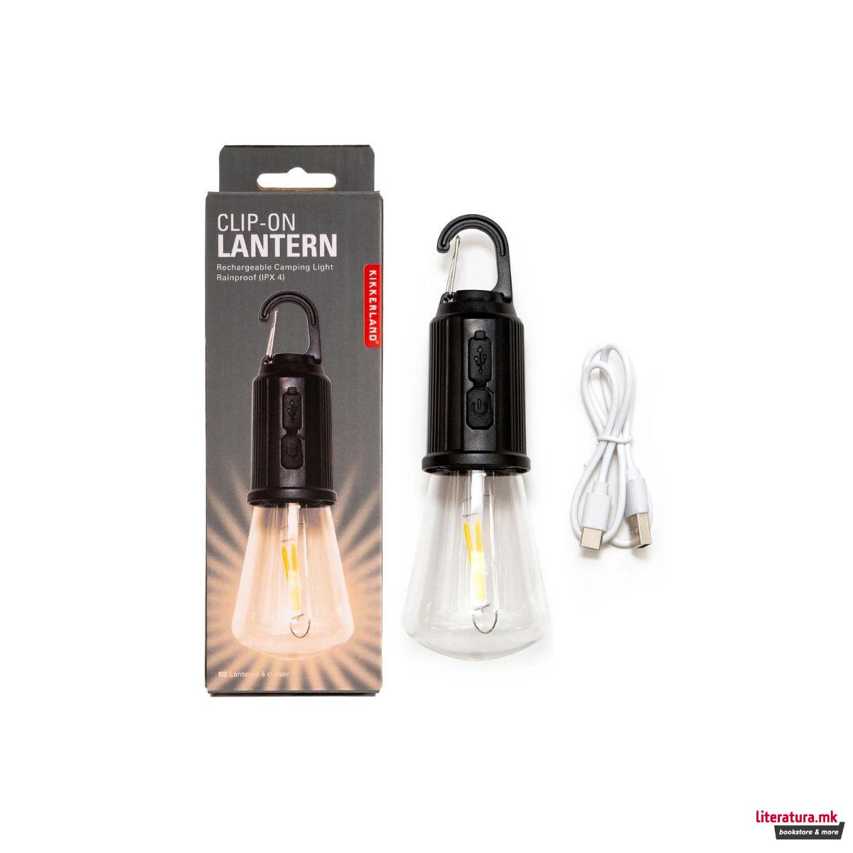 Пренослива светилка - Clip-On Lantern 