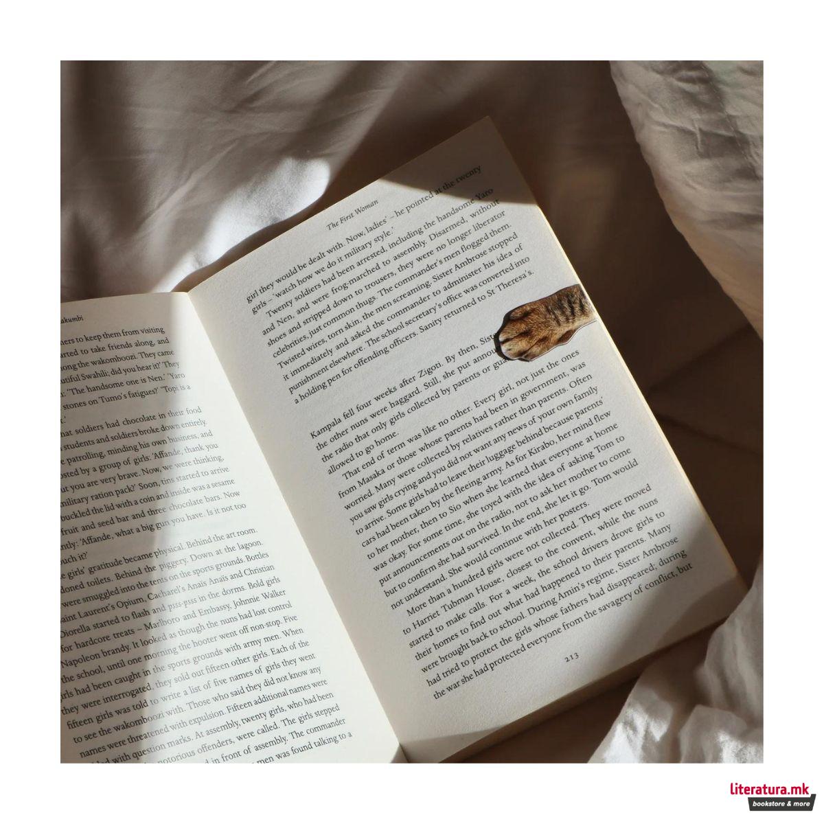 Магнетни разделници за книги - Cat Paw, 1/4