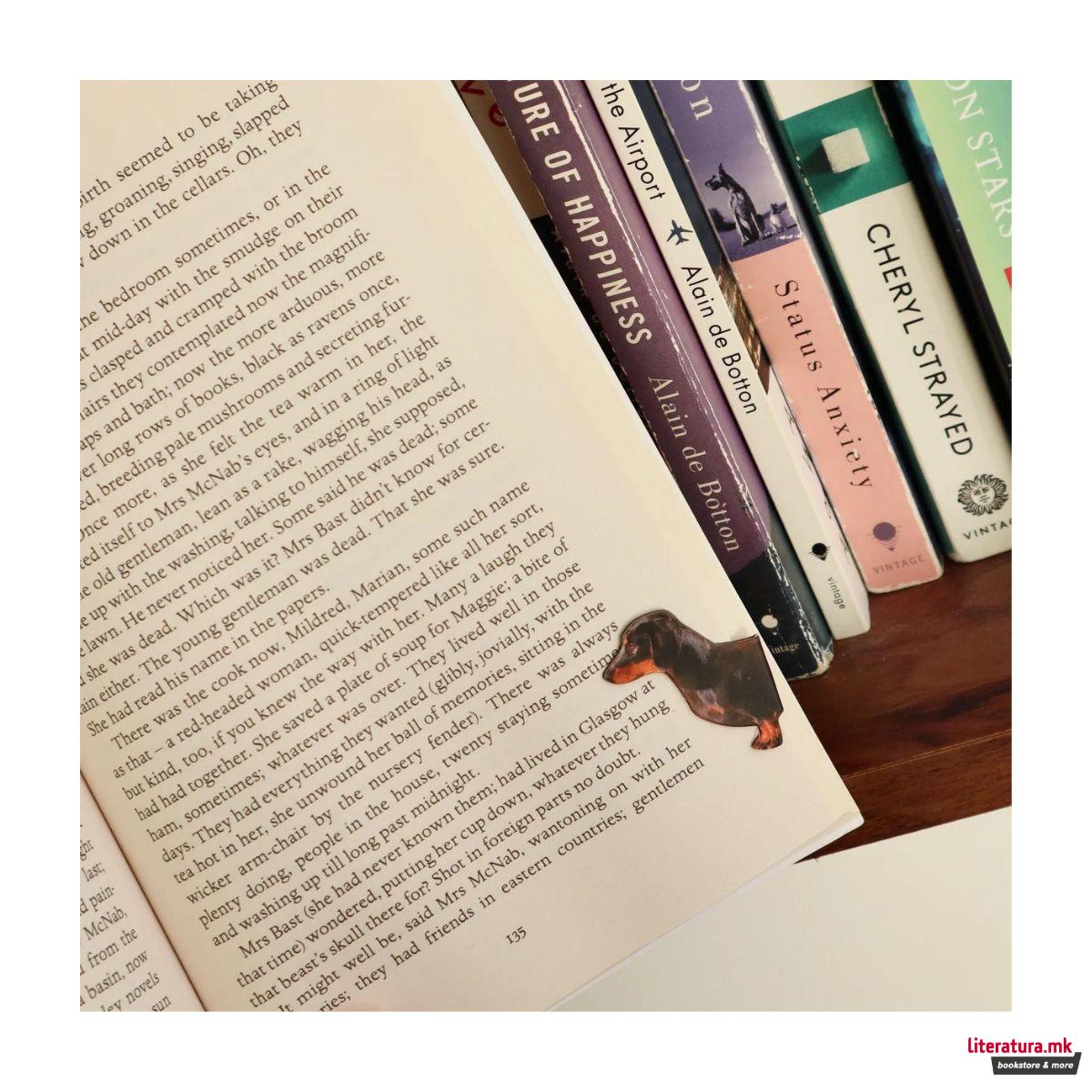 Магнетни разделници за книги - Dogs, 1/4