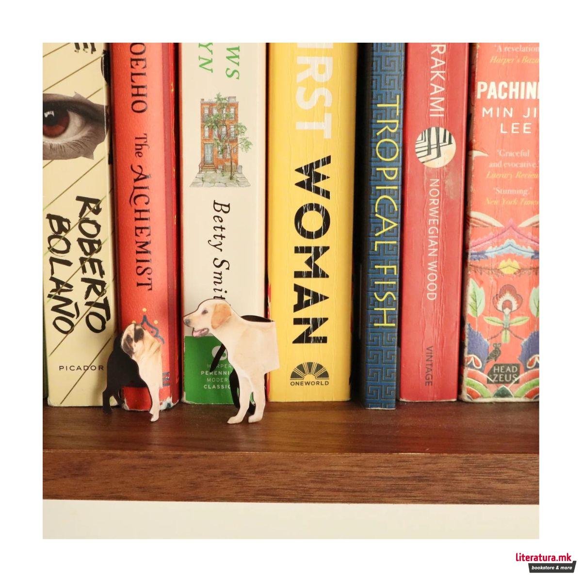 Магнетни разделници за книги - Dogs, 1/4