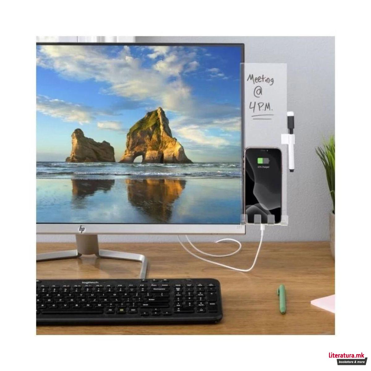 Мини мемо табла за на монитор 