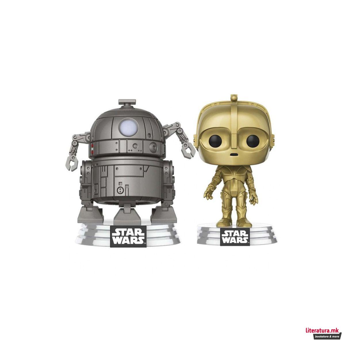Фигура, Pop! Concept Series, Star Wars - C-3P0 & R2D2 