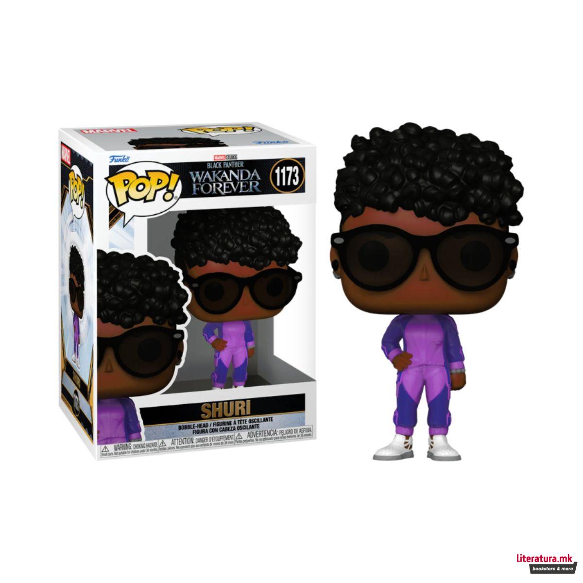 Фигура, Pop!, Marvel: Black Panther Wakanda Forever - Shuri w/Sunglasses 
