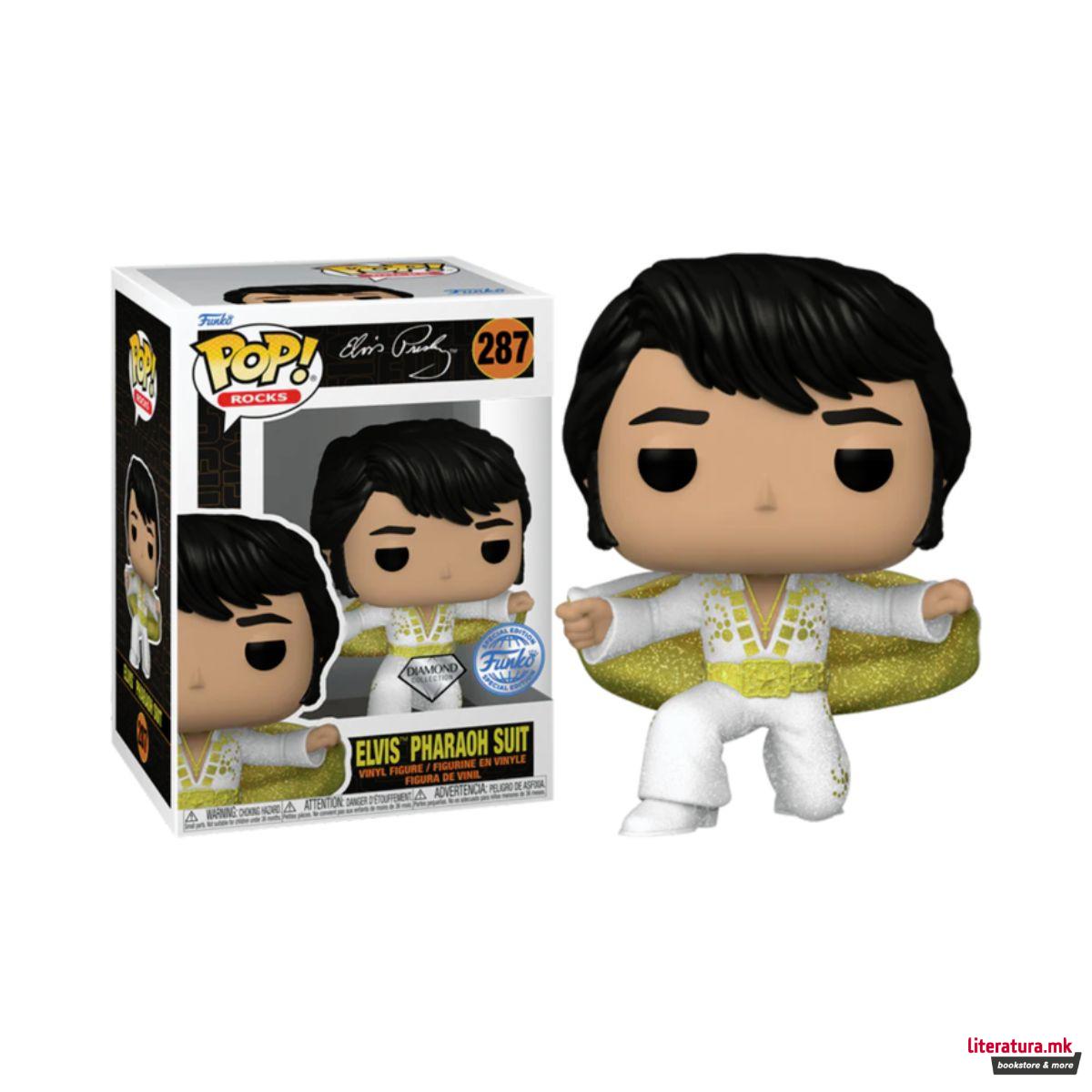 Фигура, Pop! Rocks, Elvis Presley in Pharaoh Suit (Diamond Collection)