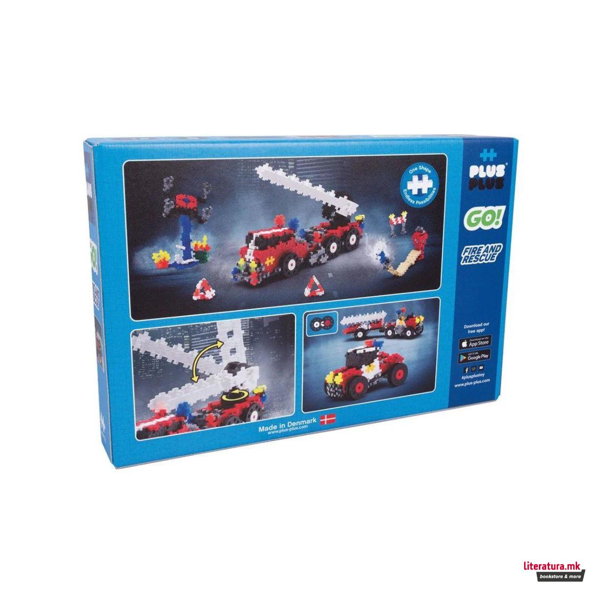 Коцки за градба, Go! Fire and Rescue, 500 парчиња 