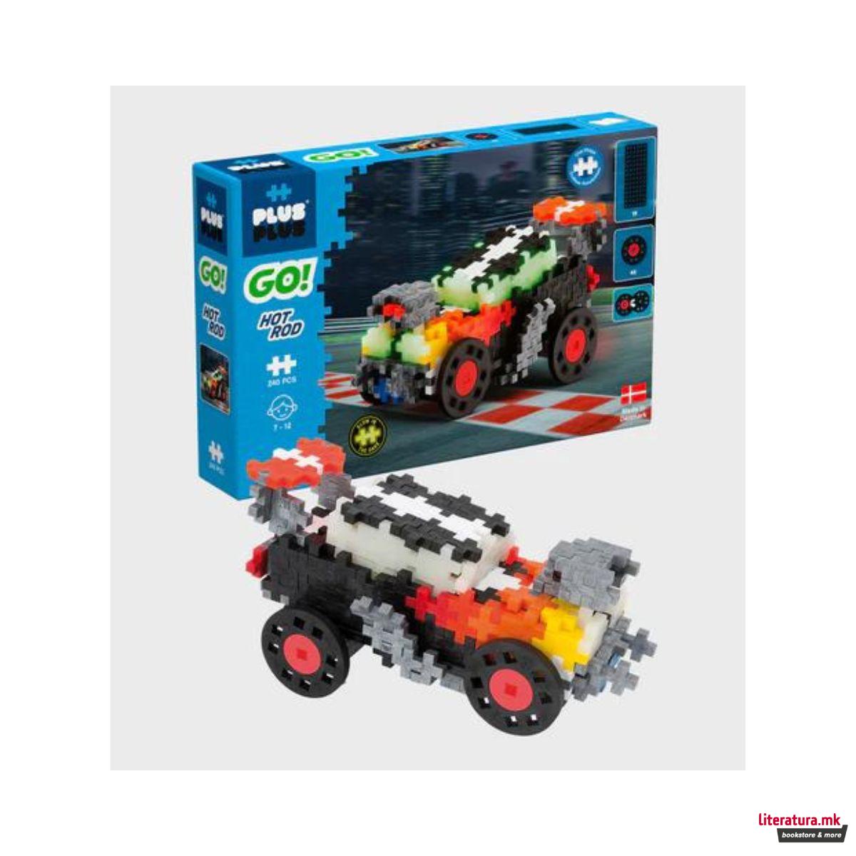 Коцки за градба, Go! Hot Rod, 240 парчиња 