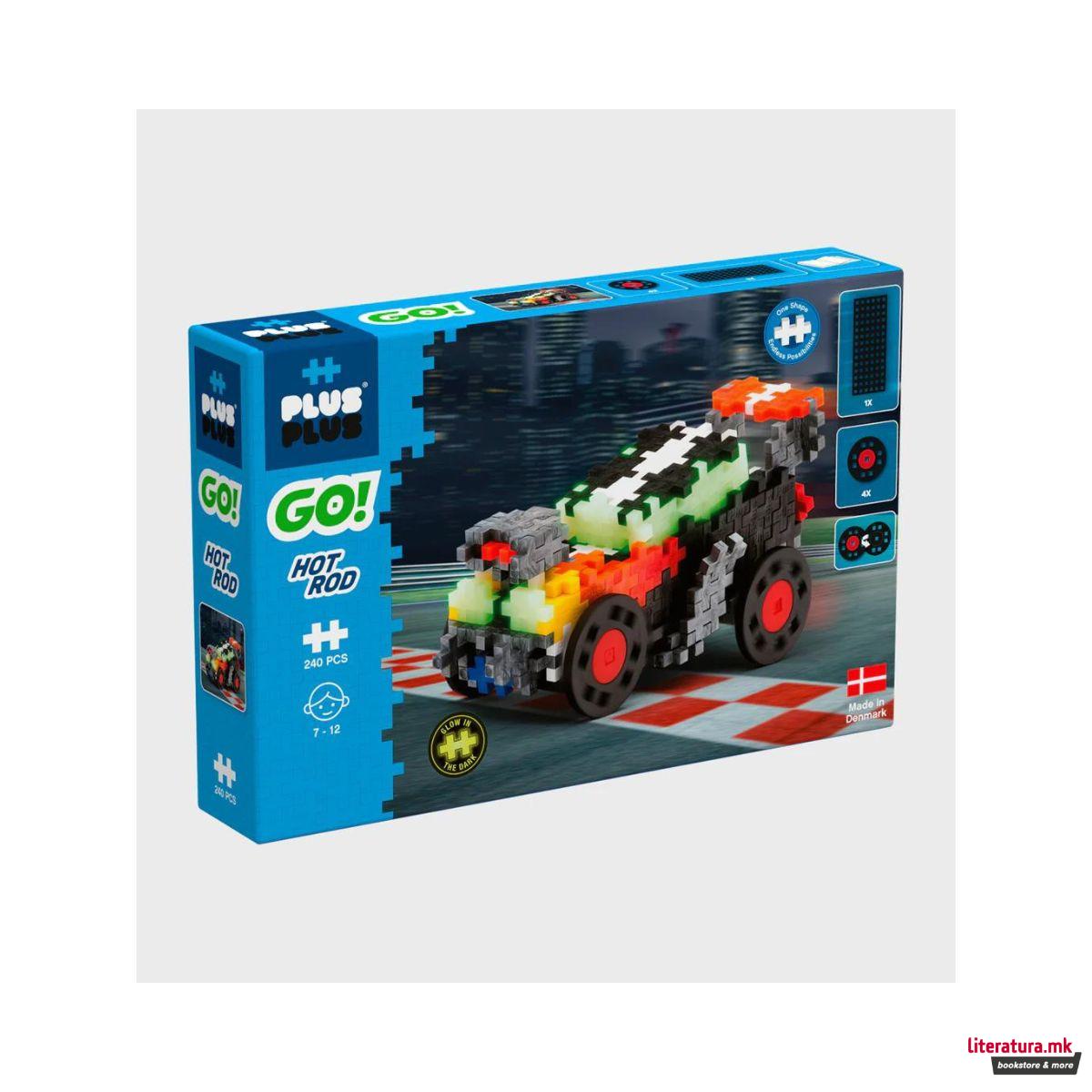 Коцки за градба, Go! Hot Rod, 240 парчиња 