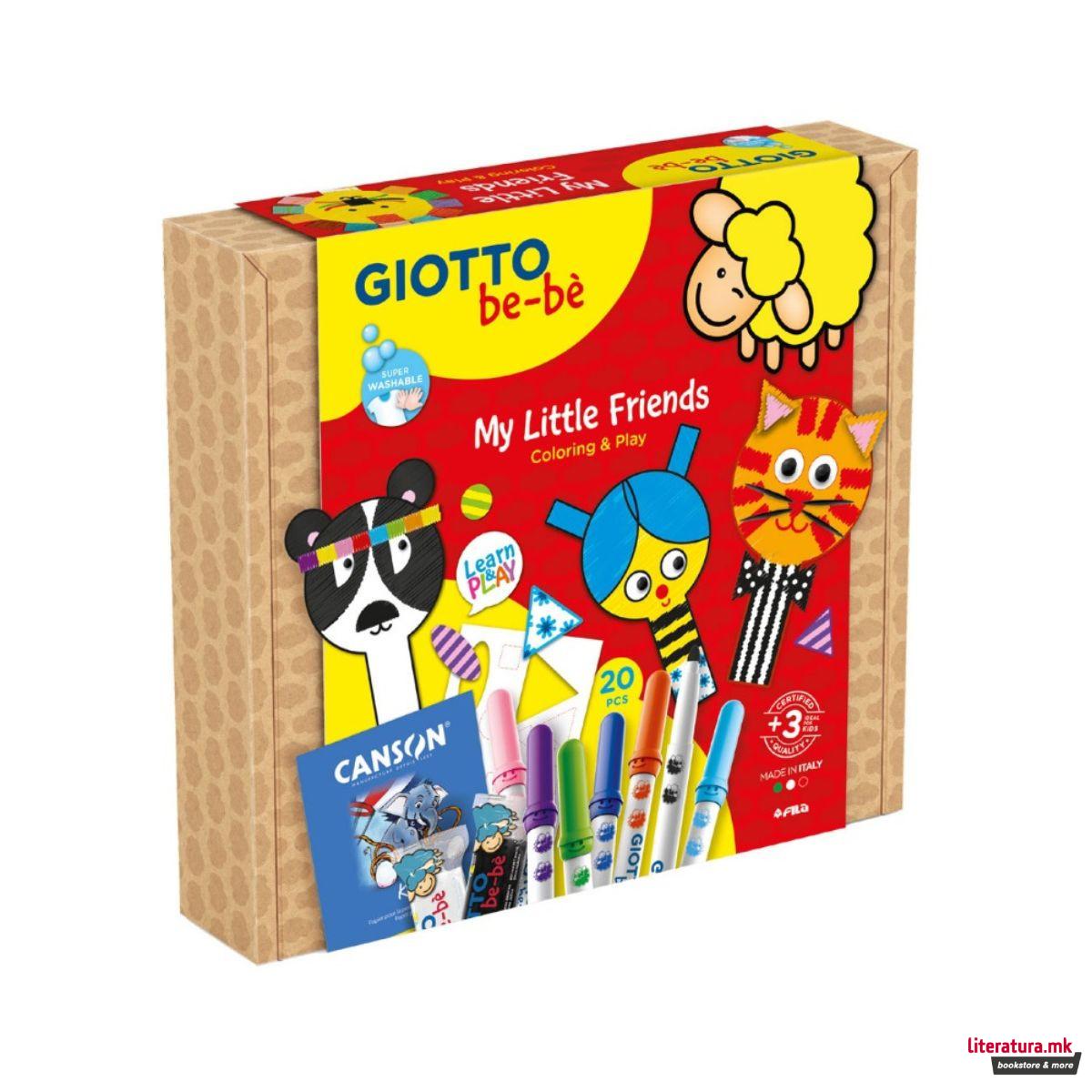 Креативен сет, Giotto be-bè - My Little Friends 