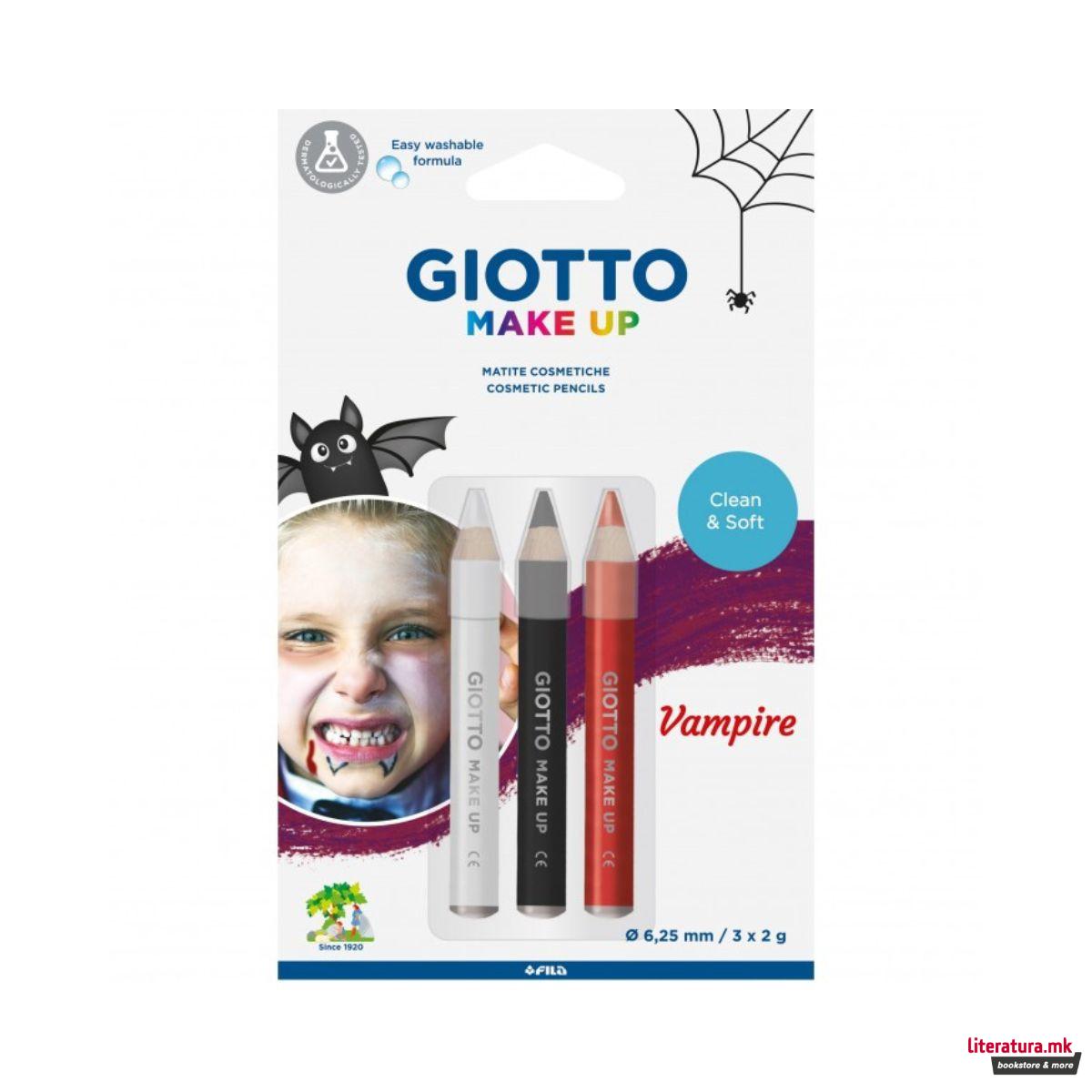 Бои за лице, Giotto Make Up - Vampire, 1/3