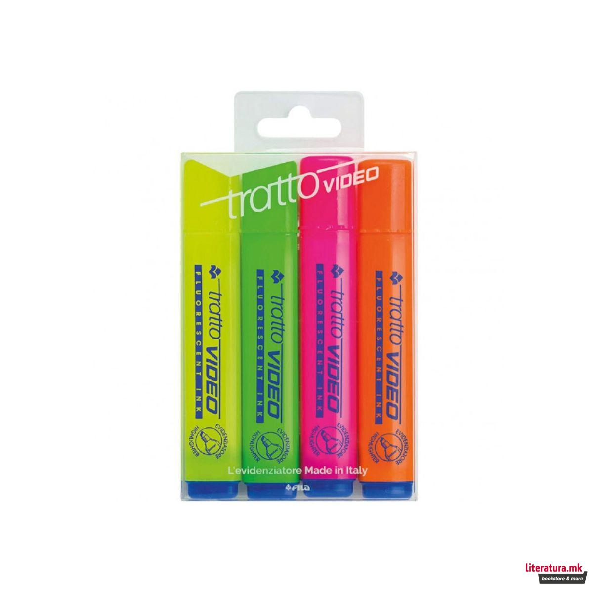 Сет хајлајтери, Tratto Video, 1/4 