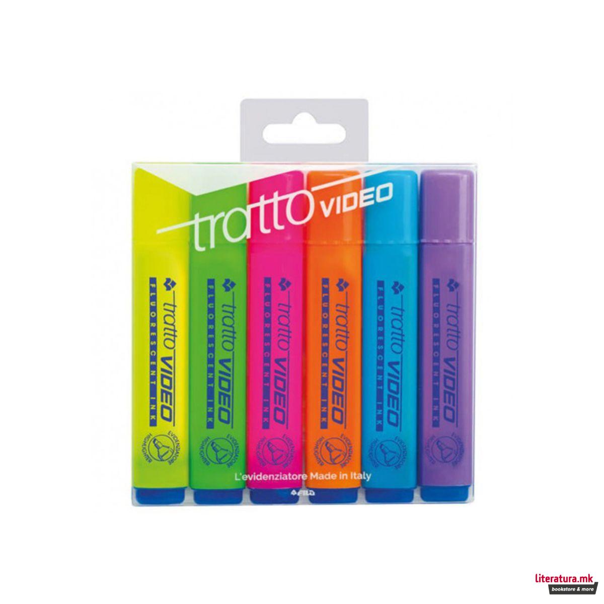 Сет хајлајтери, Tratto Video, 1/6 