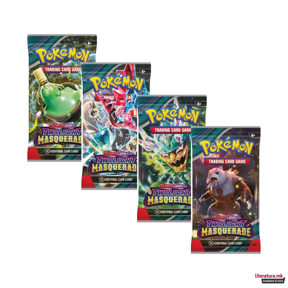 Карти за игра, Scarlet & Violet Twilight Masquerade SV06 - Booster Pack 