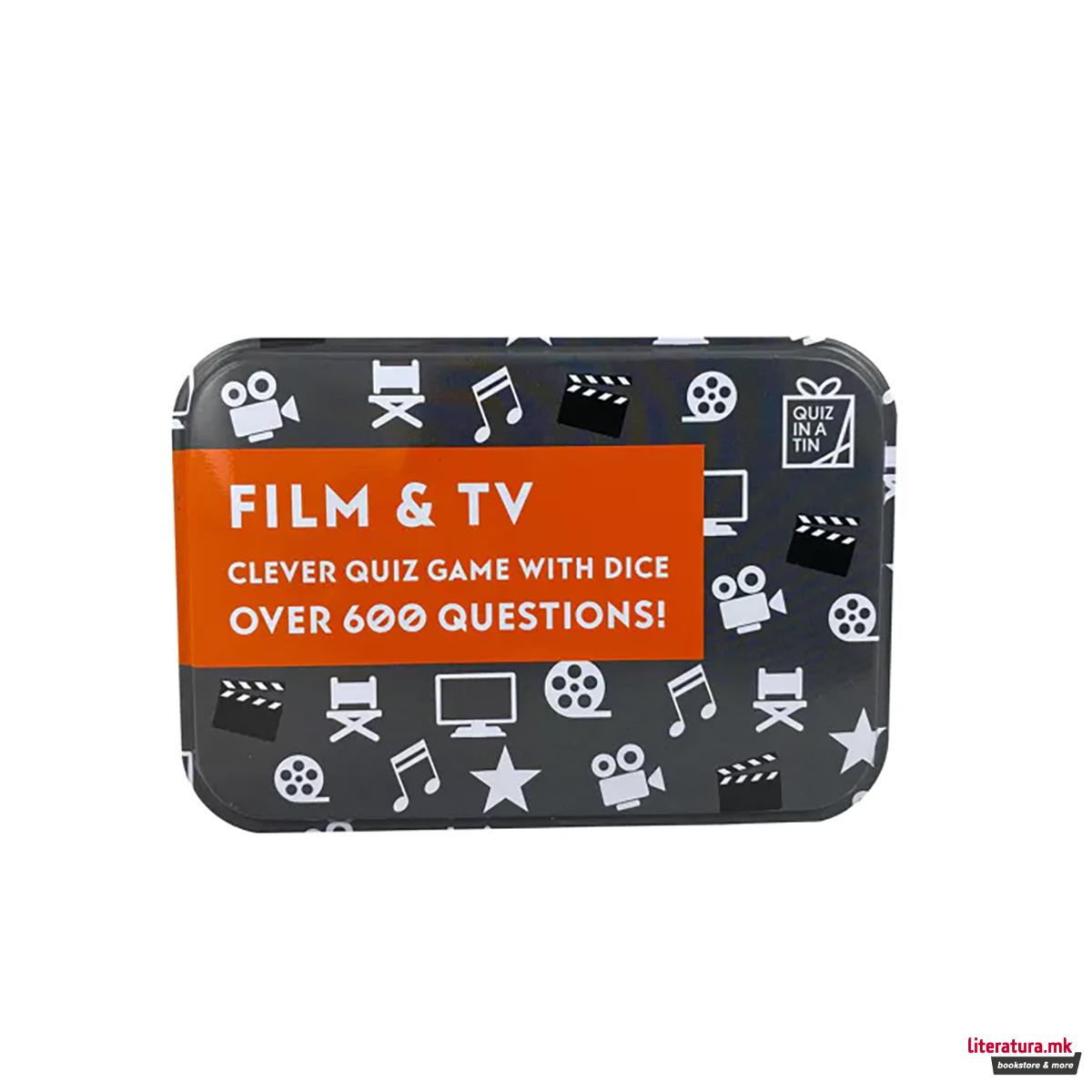 Мини друштвена игра, Apples to Pears - Quiz in a Tin: Film & TV 