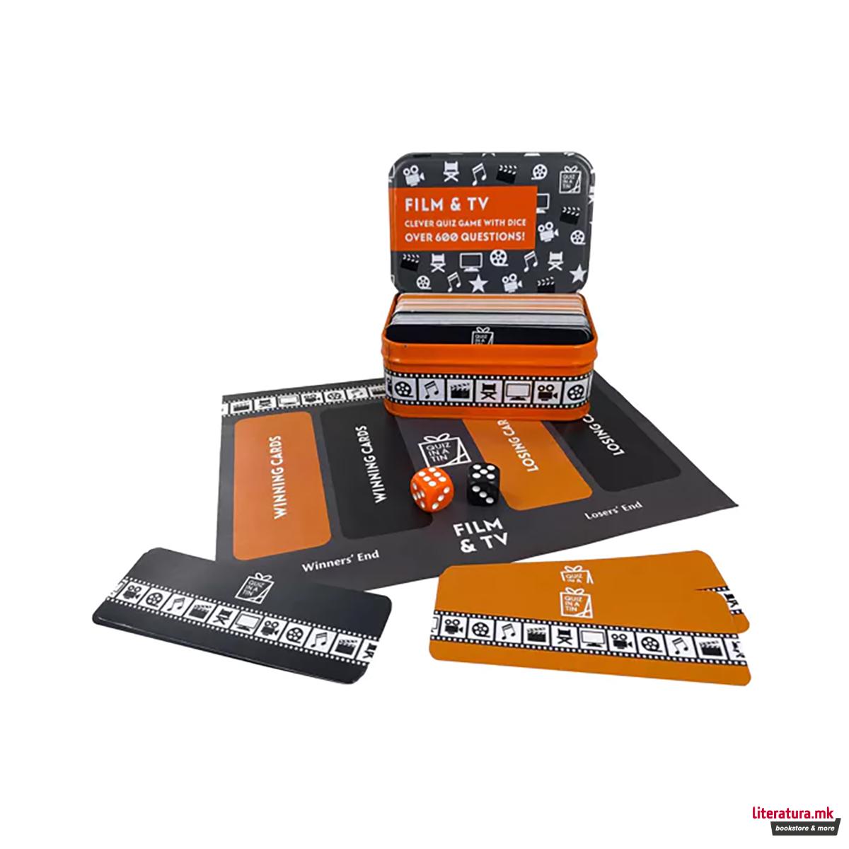 Мини друштвена игра, Apples to Pears - Quiz in a Tin: Film & TV 