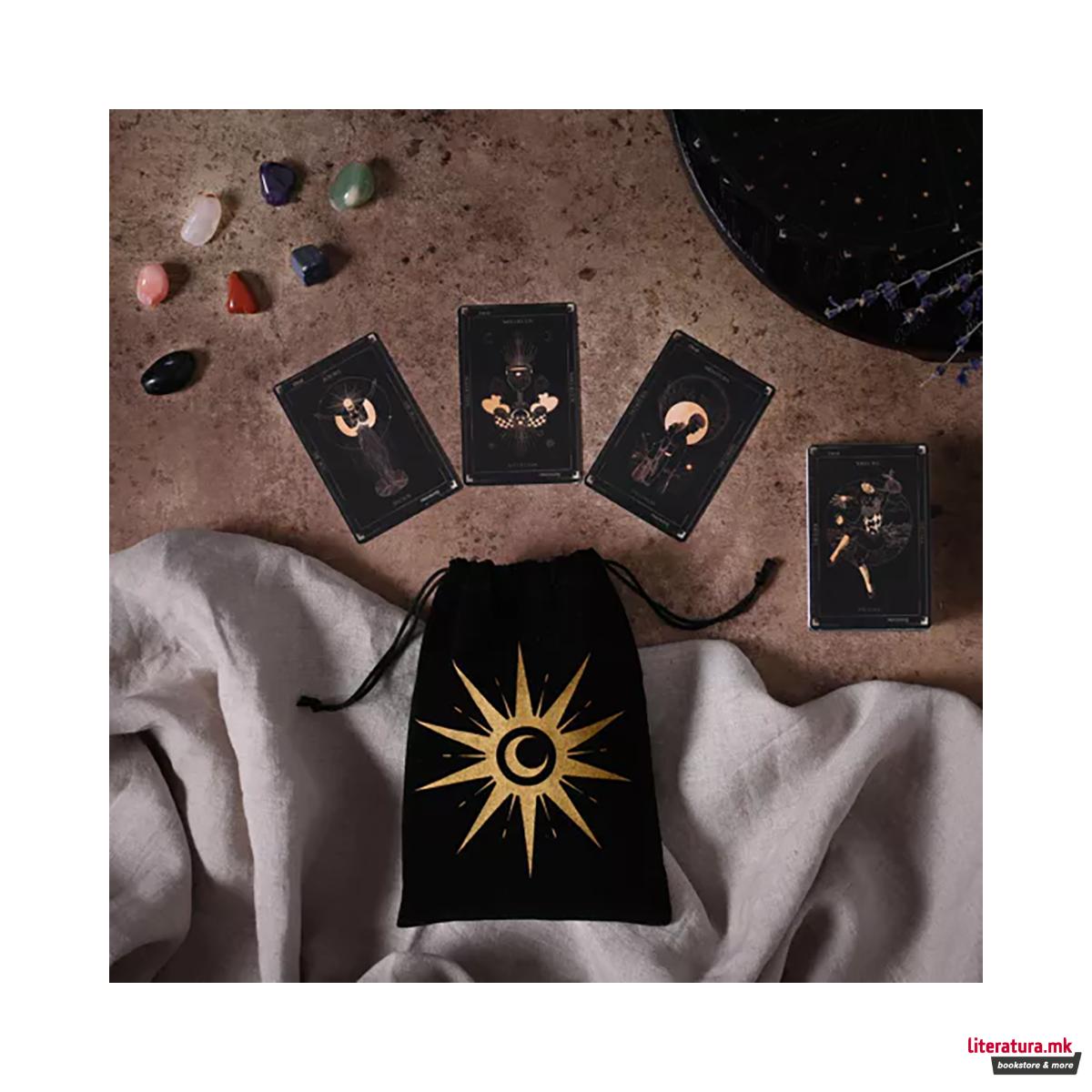 Сет тарот карти и кристали, The Seasonal Gift Co: Hocus Pocus Novelties 