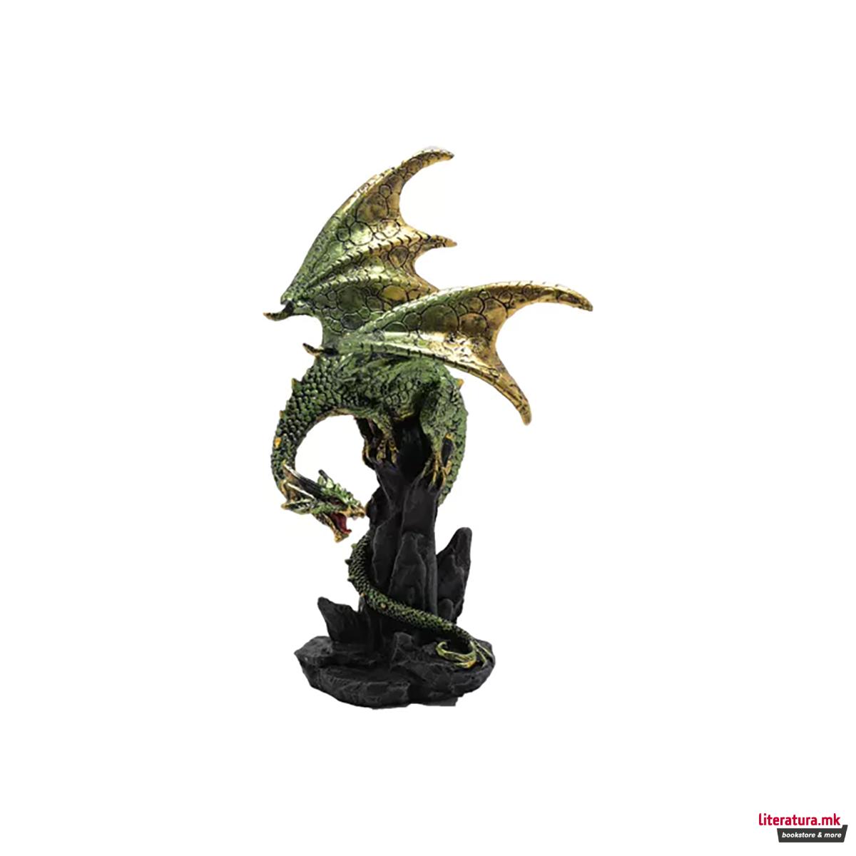 Декоративна фигура, The Seasonal Gift Co: Hocus Pocus Novelties - Green Dragon 