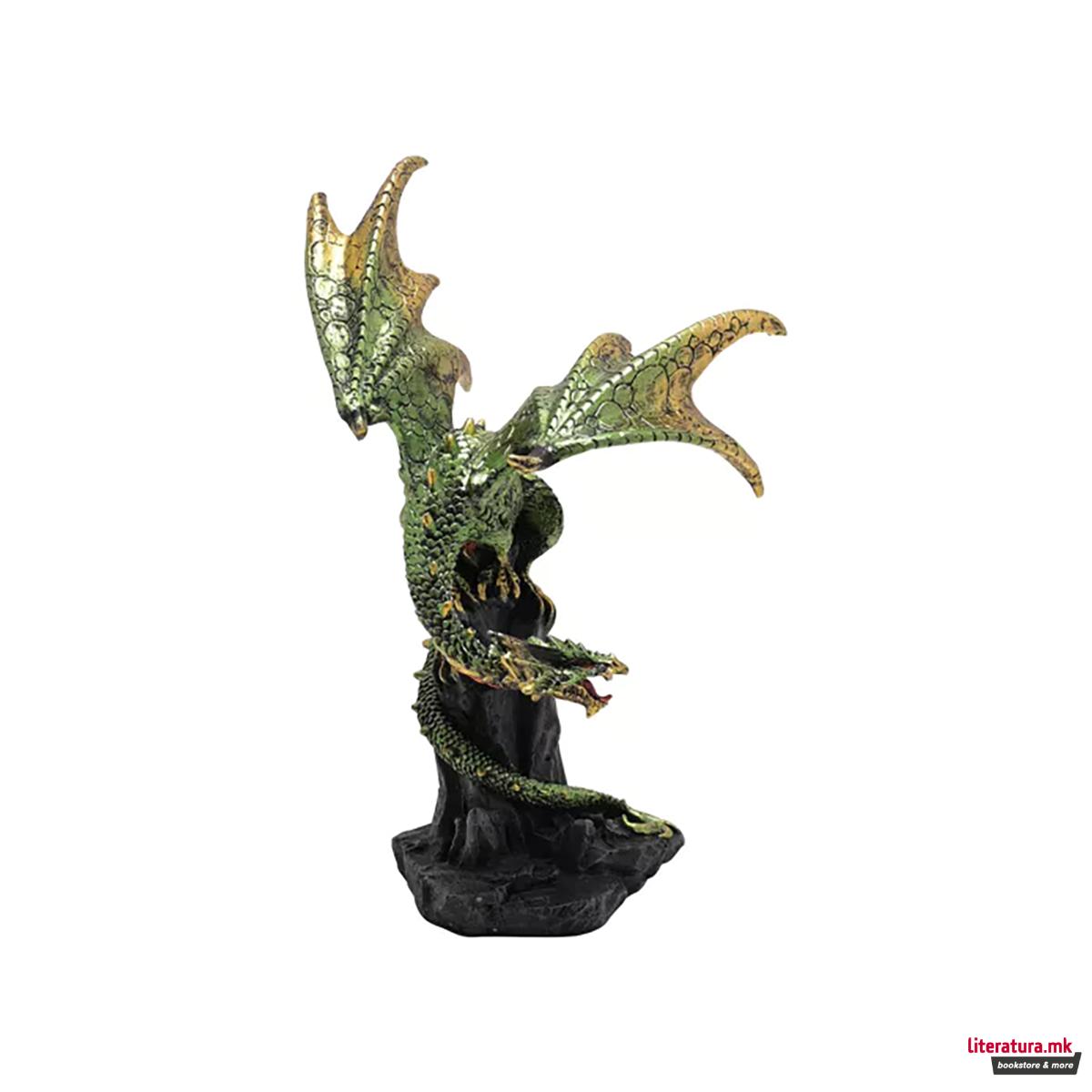 Декоративна фигура, The Seasonal Gift Co: Hocus Pocus Novelties - Green Dragon 