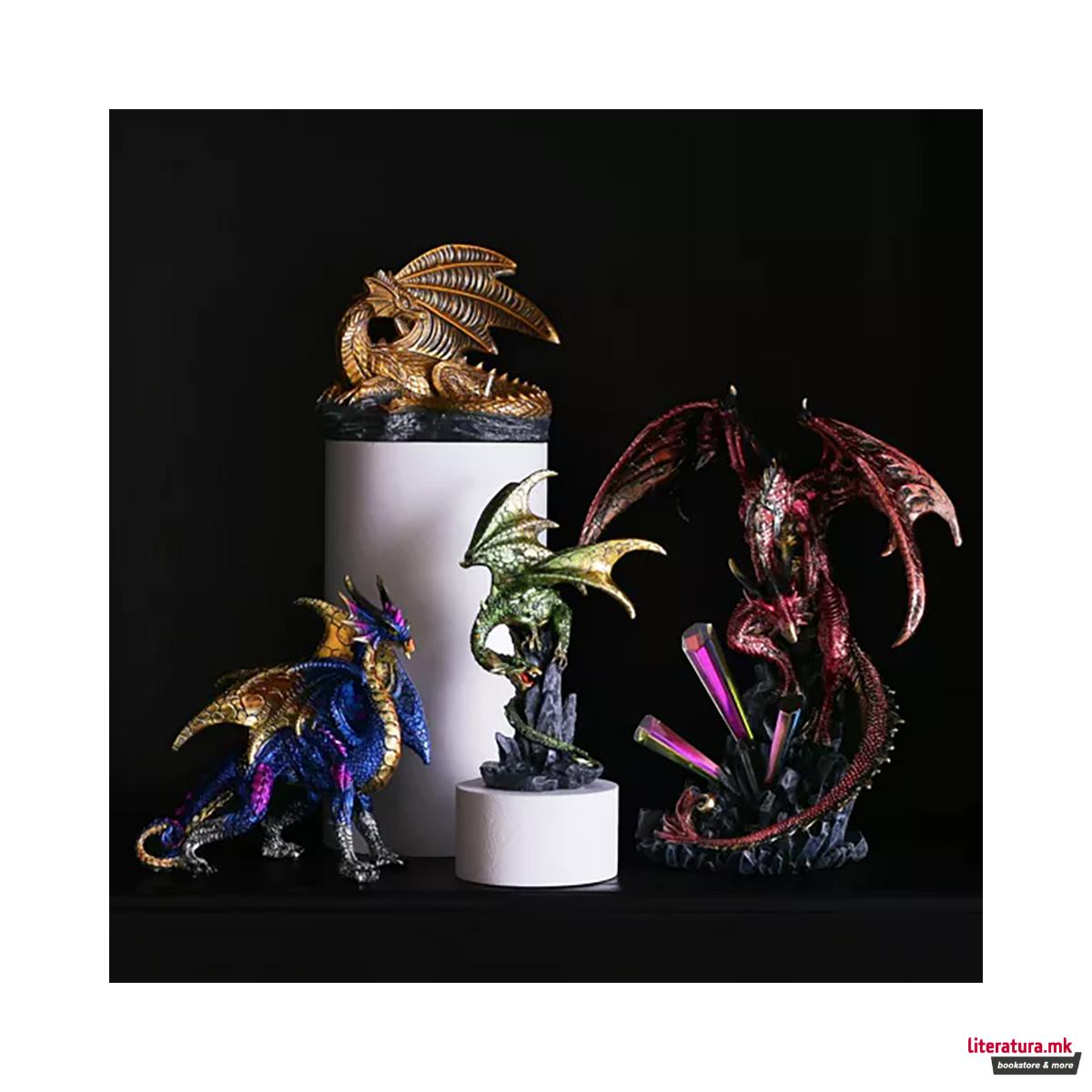 Декоративна фигура, The Seasonal Gift Co: Hocus Pocus Novelties - Green Dragon 