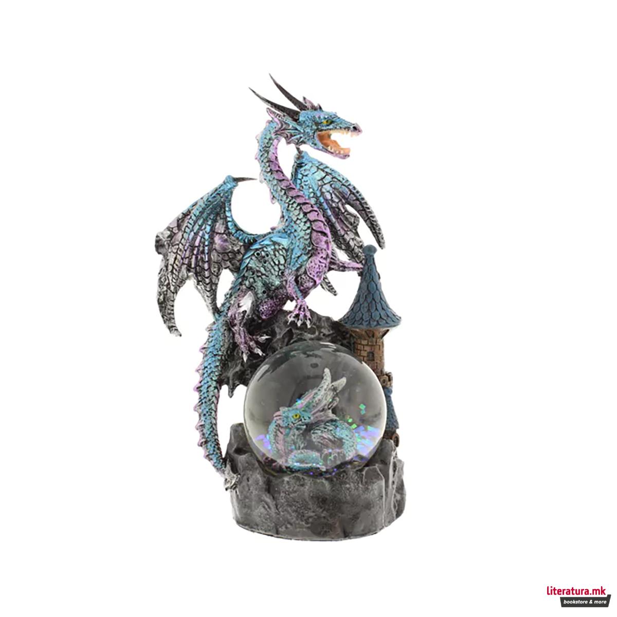 Декоративна фигура, The Seasonal Gift Co: Hocus Pocus Novelties - Blue Dragon 