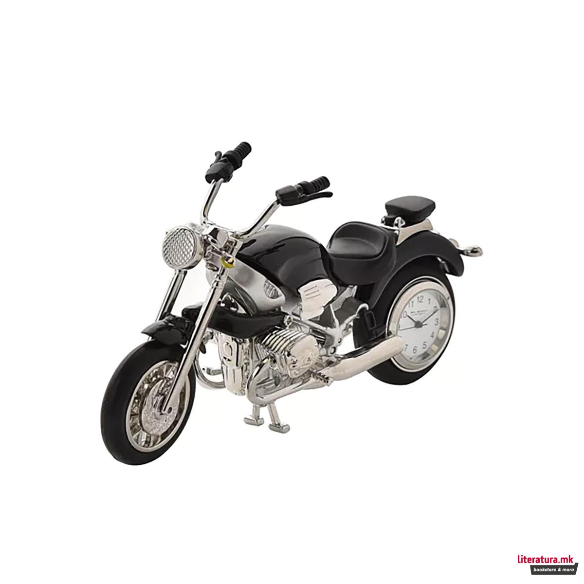 Мини часовник, William Widdop - Black Motorbike 