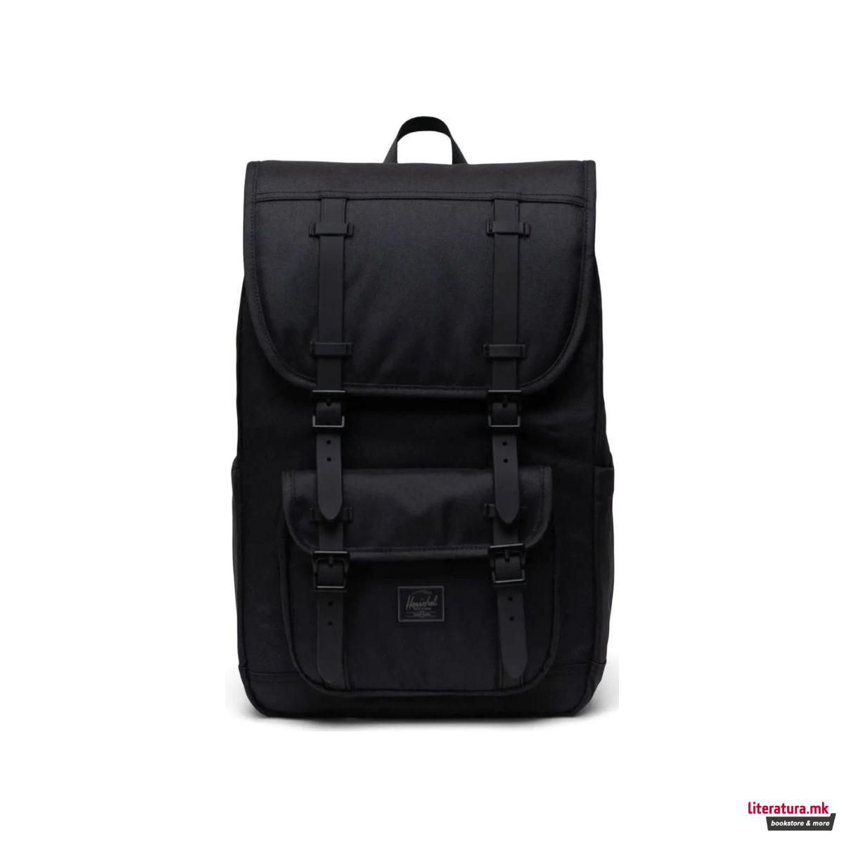 Ранец, Little America Mid-Volume, Black Tonal 